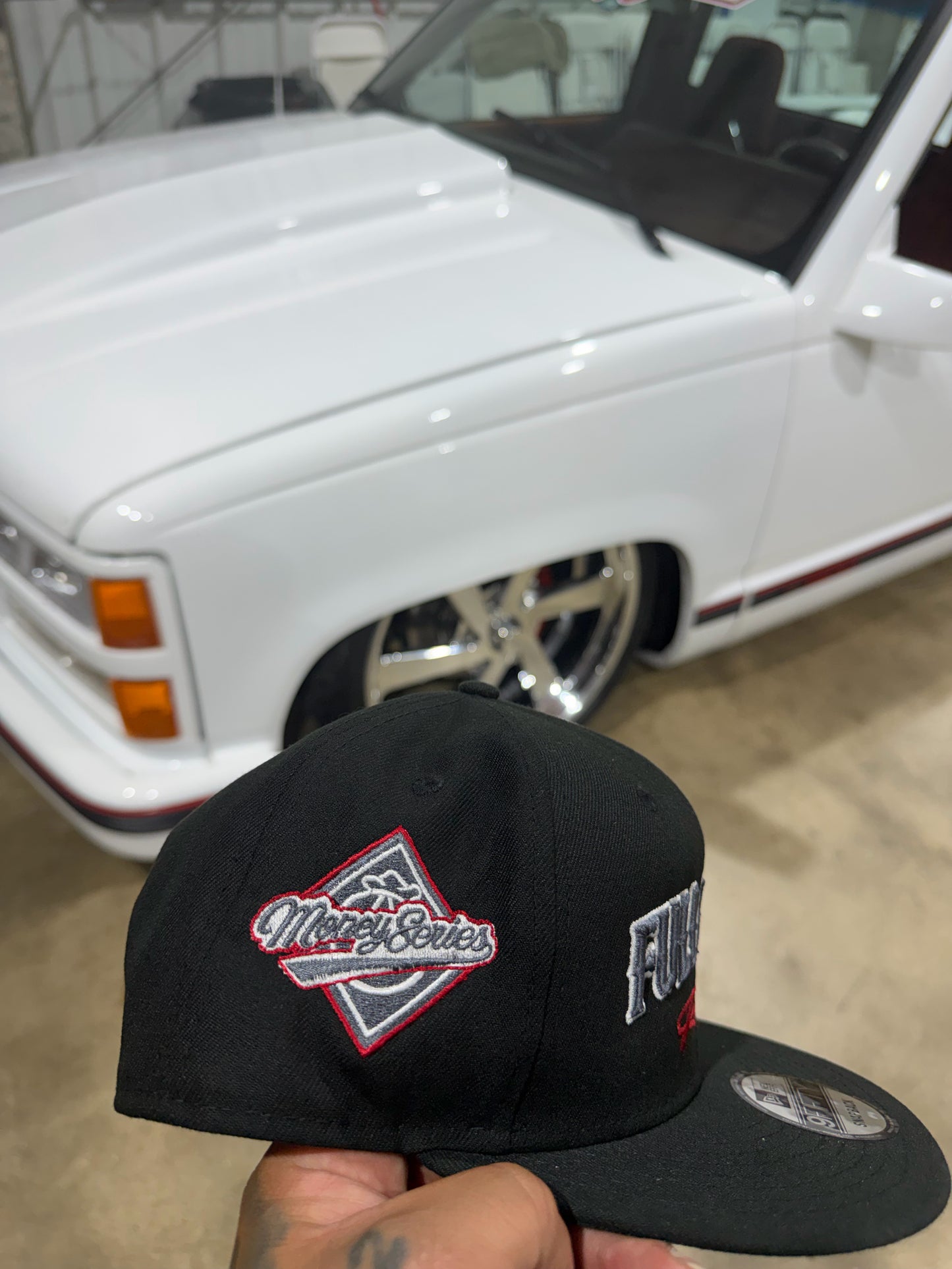 BLACK & GREY NEW ERA HAT