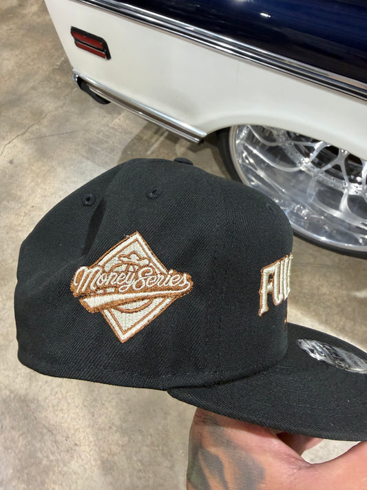 BLACK & BROWN NEW ERA HAT