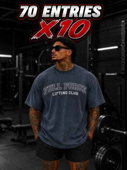 FFR BLUE OVERSIZED LIFTING SHIRT