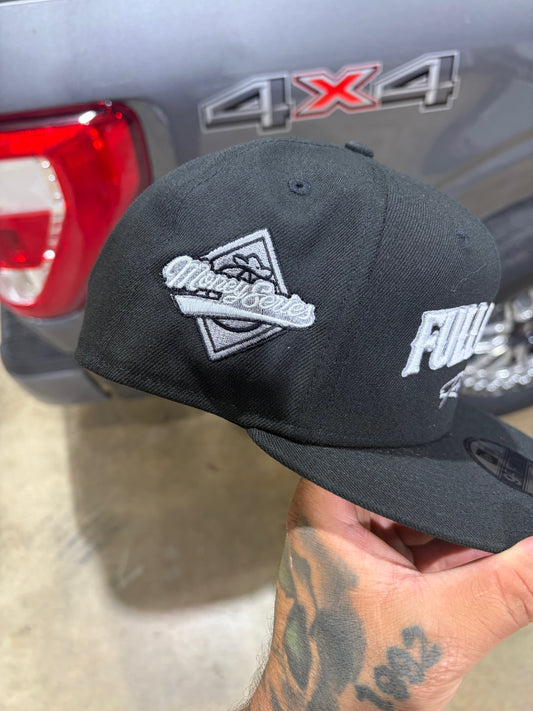 BLACK & WHITE NEW ERA HAT