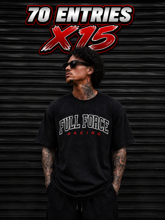 WASHED BLACK OVERSIZED TEE