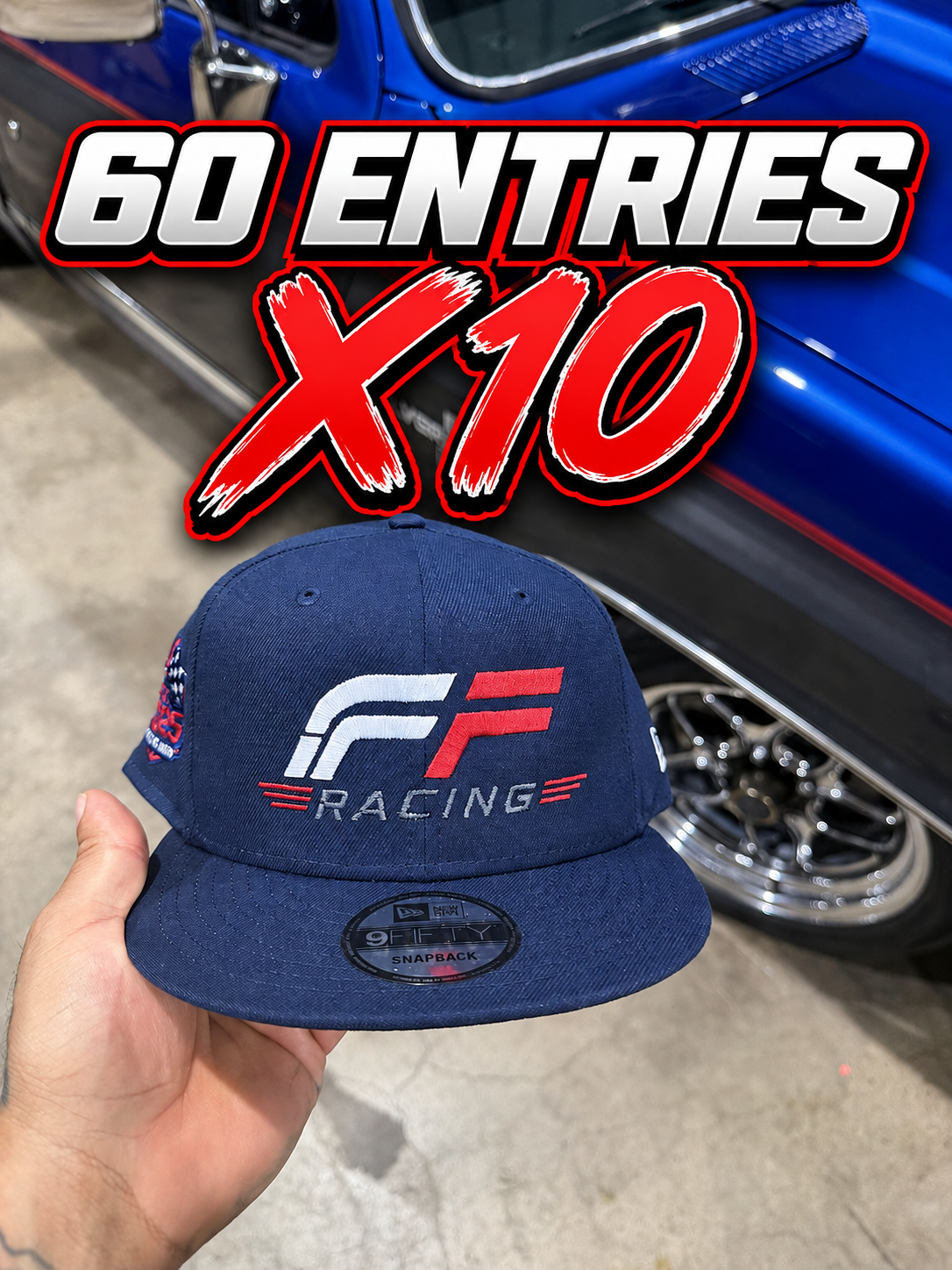 SIGNATURE NEW ERA HAT BLUE