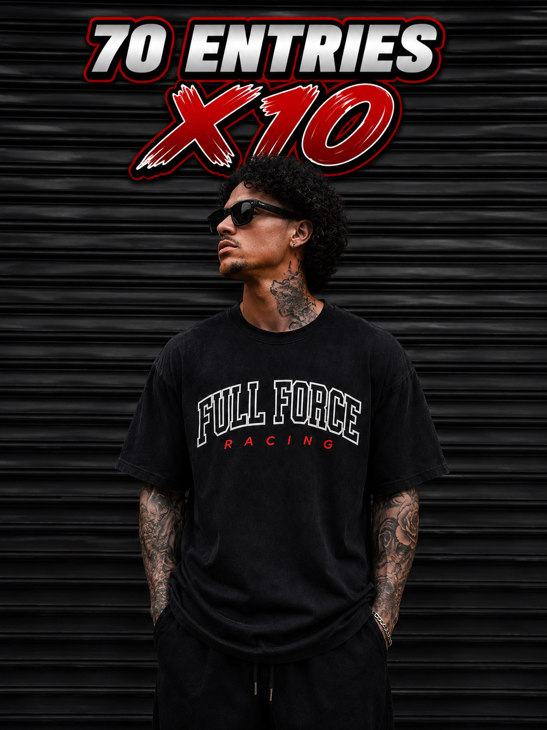 WASHED BLACK OVERSIZED TEE