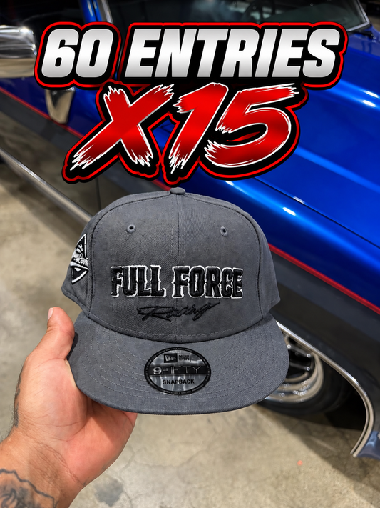GREY & BLACK NEW ERA HAT