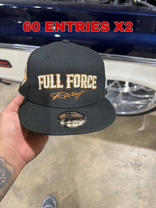 BLACK & BROWN NEW ERA HAT