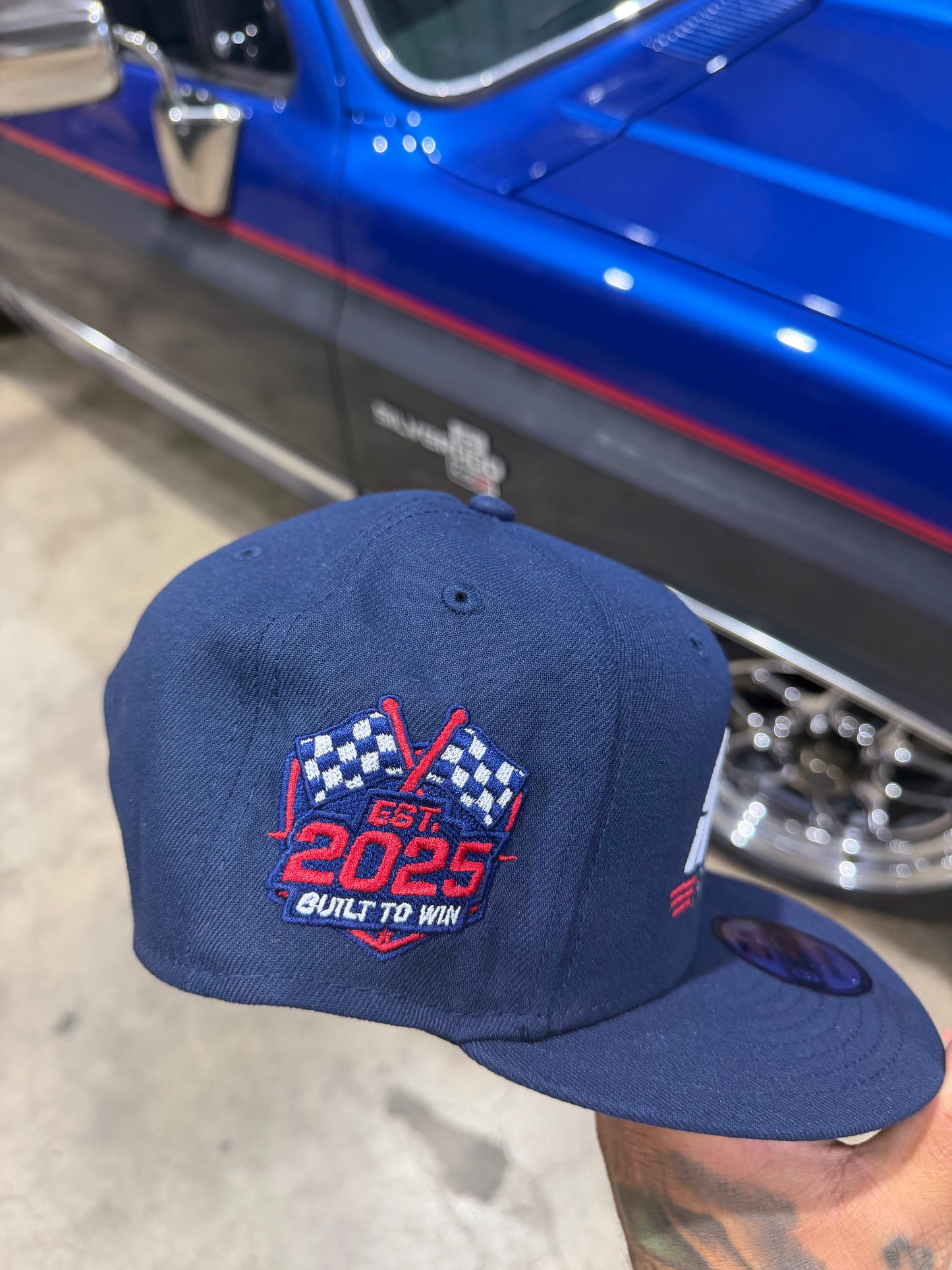 SIGNATURE NEW ERA HAT BLUE