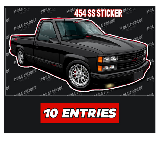 454 SS Sticker